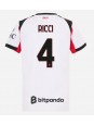 Ženski Nogometna dresi replika AC Milan Samuele Ricci #4 Gostujoči 2025-26 Kratek rokav